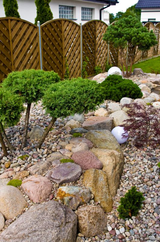 Stone Garden Installation
