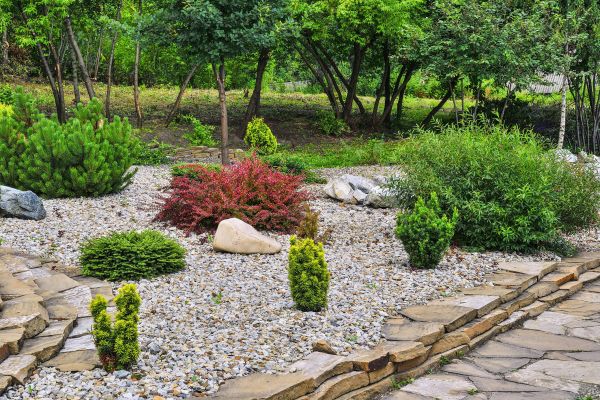 Rock Landscaping in Brownsburg