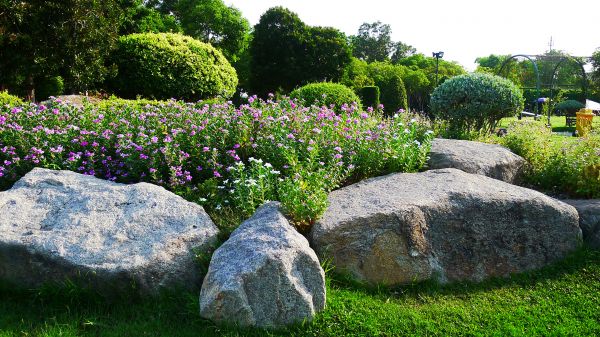Boulder Landscaping in Brownsburg