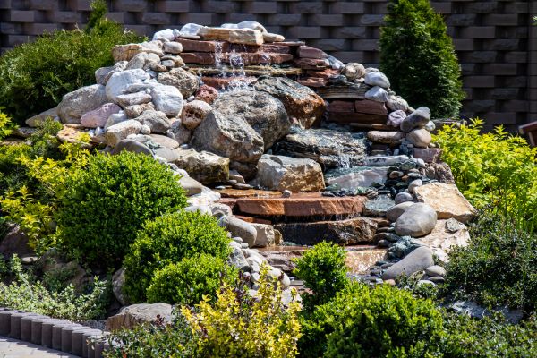 River Rock Landscaping in Brownsburg