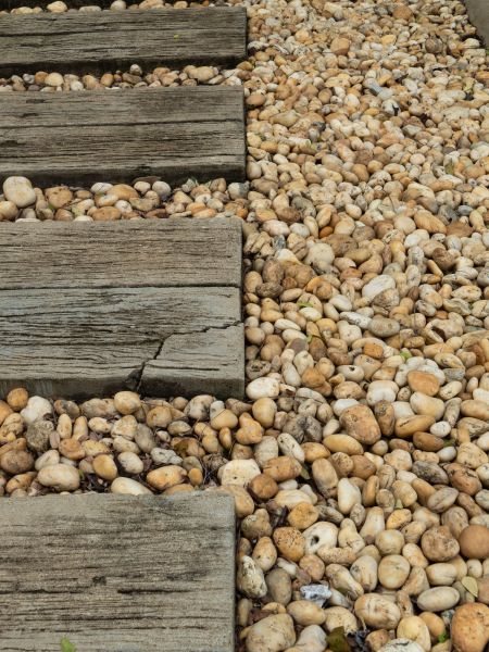 Pea Rock Installation in Brownsburg